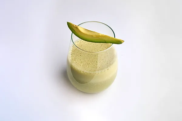 Avocado, coconut milk, banana